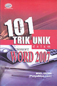 101 trik unik dalam microsoft word 2007