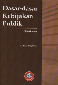 Image of Dasar - dasar Kebijakan Publik