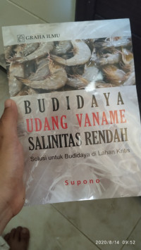 BUDIDAYA UDANG VANAME SALINITAS RENDAH