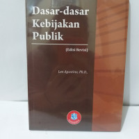 Image of DASAR-DASAR KEBIJAKAN PUBLIK