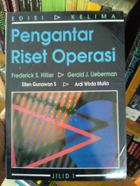 Image of Pengantar Riset Operasi, ed. 5, Jil.1