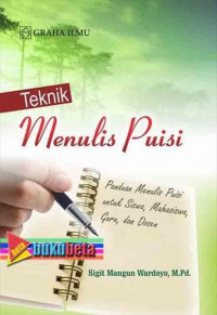 Image of Teknik Menulis puisi