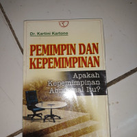 Pemimpin dan kepemimpinan