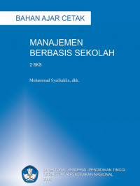 Image of Manajemen Berbasis Sekolah