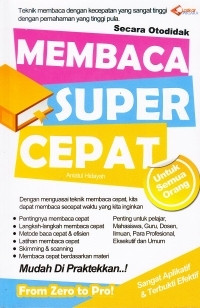 Image of Membaca Super Cepat