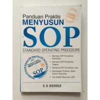 Image of Panduan praktis menyusun SOP