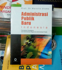 Image of Administrasi Publik Baru Indonesia