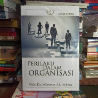 Image of PERILAKU DALAM ORGANISASI, ED- 3