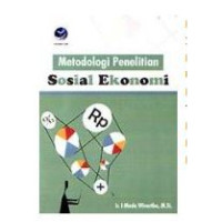 Image of Metodologi Penelitian Sosial Ekonomi