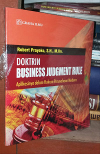 Doktrin Bussiness Judgment Rule