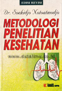 Image of Metodologi Penelitian Kesehatan Edisi Revisi