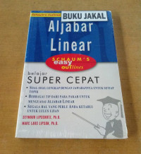 Image of Aljabar Linear : Schaum'S Easy Outlines