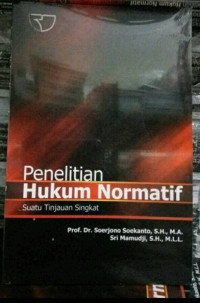 Image of Penelitian hukum normatif