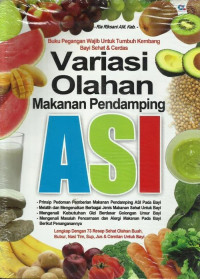 Image of Variasi olahan makanan pendamping