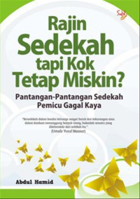 Image of Rajin Sedekah Tapi Kok Tetap Miskin