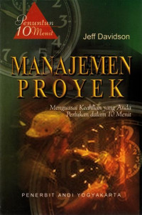 Image of Manajemen Proyek : Menguasai keahlian yang anda perlukan dalam 10 menit