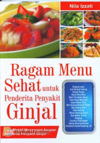 Ragam Menu Sehat Untuk Penderita Penyakit Ginjal