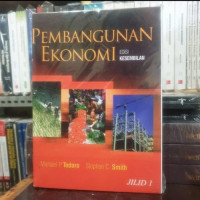 Image of Pembangunan Ekonomi Jilid 1 Edisi Kesembilan