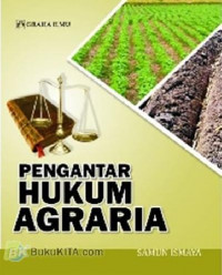 Image of Pengantar Hukum Agraria