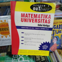 Image of Matematika Universitas  Schaum,S Outlines