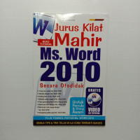 Image of Jurus Kilat Mahir Ms. Word 2010 Secra Otodidak