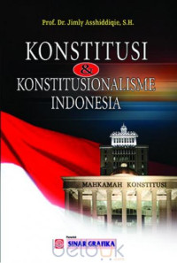 Image of KONSTITUSI dan KONSTITUSIONALISME INDONESIA