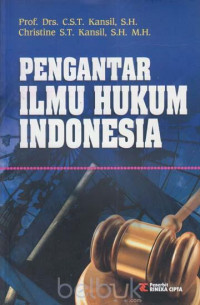 Pengantar llmu hukum Indonesia