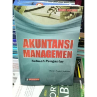 Image of Akuntasi Managemen: Sebuah Pengantar