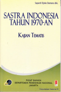 Image of SASTRA INDONESIA TAHUN 1970 AN