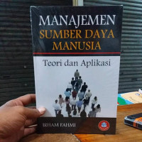 Manajemen sumber daya manusia : Teori dan Aplikasi