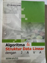 Image of Algoritma dan Struktur Data Linear dengan Java