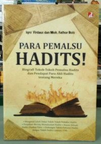 Image of Para pemalsu Hadist