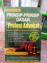 Image of Prinsip-prinsip dasar profesi advokat