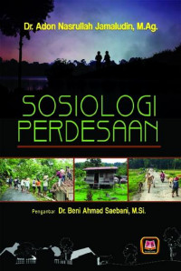 Image of SOSIOLOGI PERDESAAN