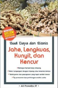 Image of Budi Daya dan Bisnis Jahe, Lengkuas, Kunyit, dan Kencur