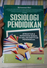 Image of SOSIOLOGI PENDIDIKAN