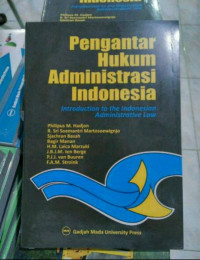 Pengantar Hukum Administrasi Indonesia