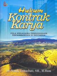 Image of Hukum Kontrak Karya