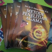 Image of Metode Penelitian Agama: Perspektif Ilmu Agama Perbandingan Agama