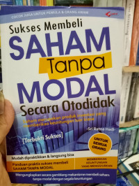 Sukses Membeli saham tanpa modal secara otodidak