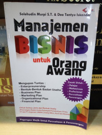 Manajemen Bisnis untuk Orang Awam