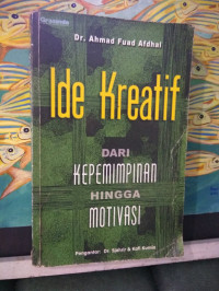 Image of Ide Kreatif Dari Kepemimpinan Hingga Motivasi