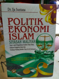 Politik ekonomi islam siyasah maliyah