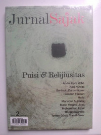 Puisi dan Relijiusitas. ( D. Kemalawati )