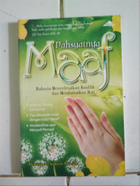 Image of Dahsyatnya maaf