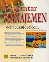 Image of Pengantar Manajemen Edisi Pertama