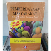 Pemberdayaan Masyarakat Dalam Perspektif Kebijakan Publik