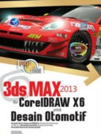 Image of 3ds Max 2013 dan coreldraw x6 untuk desain otomotif