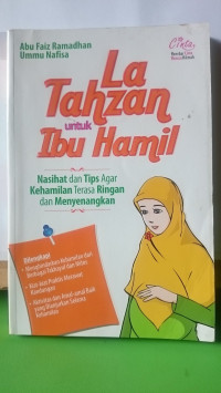 Image of La Tahzan Untuk Ibu Hamil