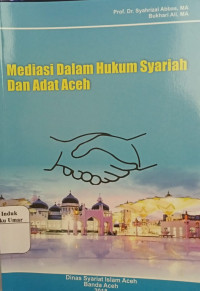 Mediasi Dalam Hukum Syariah Dan Adat Aceh